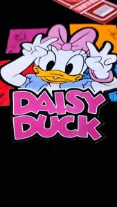 Kaos Anak Perempuan Kartun Donald Bebek Umur 1 - 8 Tahun: Model Baru Hitam