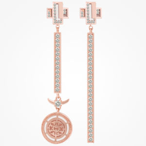 POTALA PALACE | Luxurious Pendant Necklace Earrings Set
