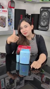 Speaker Bluetooth Fullbass Subwoofer ADVANCE V-4: Speaker Mic Mini Portable Free Mic Karaoke