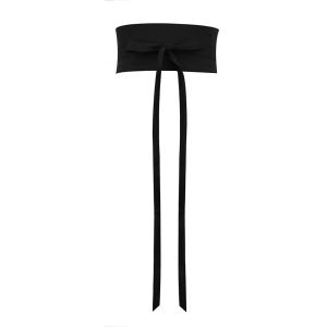 Qingshan Wood Language Original Song Dynasty Hanfu Waist Seal Elegant Improved Ancient Style Wide Waist Belt National Fashion Accessories Slimming Tool