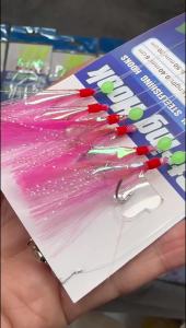 Mrlurion 1bag hook10-hook15 sabiki rig string fishhooks fishing tackle accessories for sea fishing isca pesca de