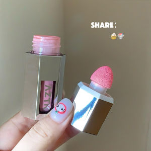 Aztk Liquid Blush Creamy Original Skin High Beam Highlighting JC01 Matte Brightening Red Clay Cheek Color for Neutral Skin