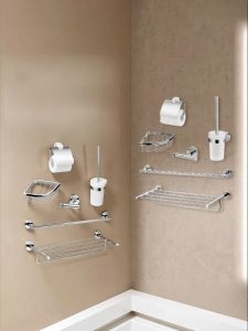 Hansgrohe | Towel Rack Toilet Brush Holder Bathroom Hardware