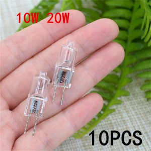 1/5/10PCS G4 12V 10W 20W Crystal Lamp Halogen Bulb LED Lamp Bulbs Eco Halogen Light Bulbs Capsule Inserted Beads