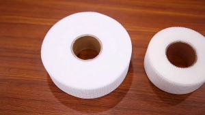 QILIMA Self-Adhesive Fiberglass Drywall Joint Mesh Tape Fiber Mesh Crack Patch Wall Repair Fabric2 Inch by 148 Feet White