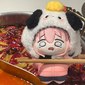 10CM Kawaii Cartoon Anime Bocchi the Rock Peripheral Cotton Plush Doll Pendant Keychain Stuffed Starfish Body Birthday Gift Toys