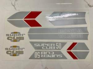Bộ tem honda custom 50 đời 87 hàng nhập Thái Lan chất lượng cao dành riêng cho dòng xe này tem màu sắc cực đẹp và bềngiá bán cực tốt bán lẻ như bán sỉ Liên hệ gặp hải