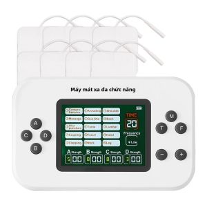 Máy Kích Thích Điện Xung 30 Cường Độ Tần Số Thấp Máy TENS EMS Dụng Cụ Kích Thích Cơ Bắp Để Trị Liệu Toàn Thân