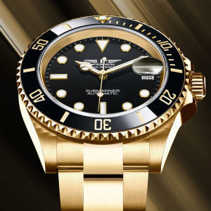 PINDU THIẾT KẾ Đồng Hồ Đeo Tay Cơ Khí Nam Water Ghost 40MM Đồng Hồ Tự Động Bằng Gốm Sang Trọng Đồng Hồ Tự Động Phát Sáng Hiển Thị Bộ Xương Chống Sốc