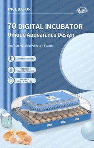 Mesin Tetas Telur Full Otomatis HHD 70 APS SYSTEM Kapasitas 70 telur ayam