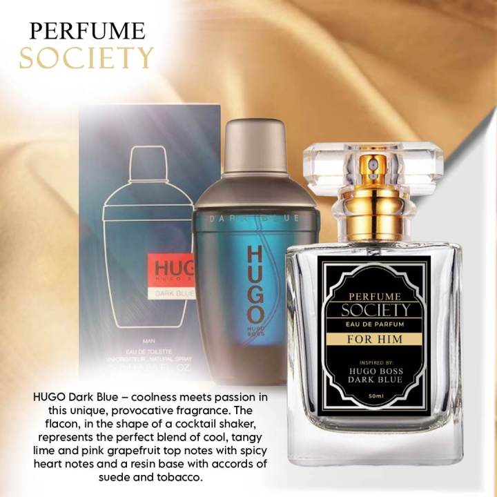 HUGO BOSS DARK BLUE EDP 30% Oil based Inspired scent 50Ml 30Ml