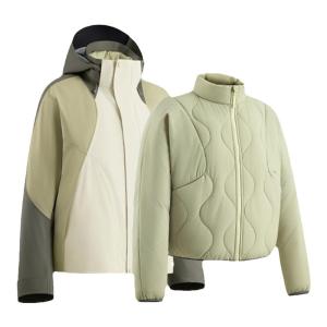Beneunder | Insulated Detachable Three-in-one Down Jacket Red