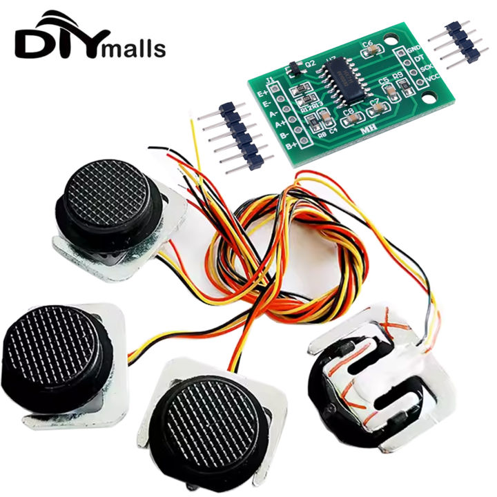 50kg Load Cell 50kg Weighing Sensor Half-bridge Strain Gauge Human Body ...