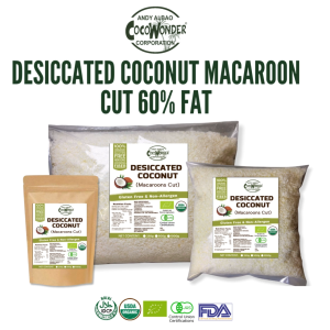 Desiccated Coconut | Macaroon | For Baking Keto & Vegan | COCOWONDER | 100% ORGANIC