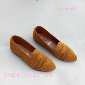 sepatu rajut wanita terbaru sol karet