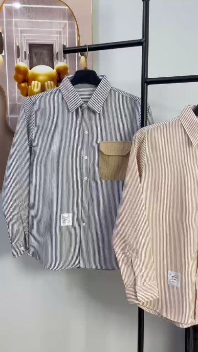 Áo sơ mi nam tay chất vải lụa chống nhăn, xù mẫu mới shop DVFASHION giá ...