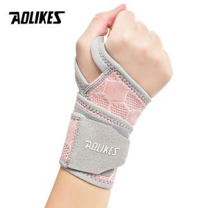 AOLIKES 1PCS New Wrist Brace for Carpal Tunnel Relief Light Support - Compression Wrist SupportWrist Guards Fit Right Left Hand