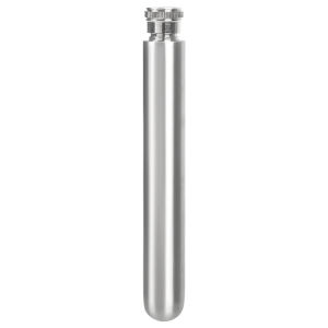 Bình Đựng Rượu Mini Bằng Thép Không Gỉ 1oz Hình Ống Tiện Dụng Cho Việc Uống Rượu Khi Di Chuyển