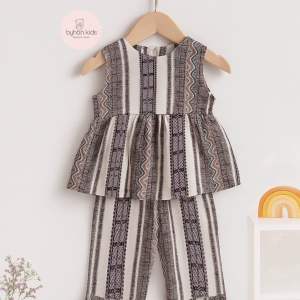 ELSY - Setelan Anak Perempuan Arabella 1-6th Zipper Belakang