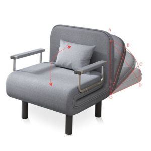 Ghế Sofa Giường Gấp Gọn Ghế Sofa Lười 2 Trong 1 Gấp Gọn Siêu Tiện Lợi
