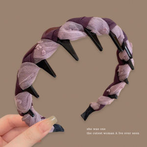 NING ZHOU | Anti-Slip High Crown Teeth Headband