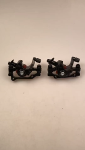 Bike Disc Brake Caliper Mechanical MTB Aluminum Alloy Mountain Road Bicycle Square Pad Brek Basikal 碟刹器