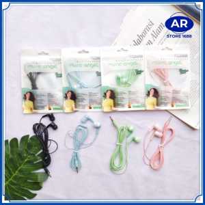 HEADSET/HANDSFREE/EARPHONE/HF MUSIC ANGEL MP3 MACARON STEREO EARPHONE WARNA WARNI-ARSTORE1688