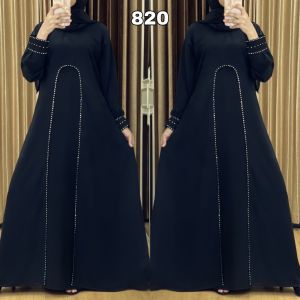 [ABAYA ORI] New Gamis Abaya Turkey Dubai arab 820 Terbaru