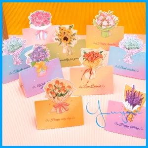 Boquet Flower Creative Greeting Cards: Mothers Day & Valentine's Day