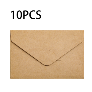 10pcs Mini Exquisite Vintage Romantic Envelopes for Valentine’s Day Love Letters Small Mailing Items Business Cards Wedding