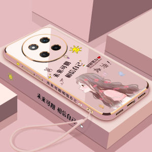 เคสโทรศัพท์ซิลิโคนป้องกันการตกหล่นแบบเต็มจอสำหรับ Huawei Honor X9c รุ่น X9b X9a ป้องกันการตกหล่นแบบนุ่ม 5G สำหรับผู้หญิง