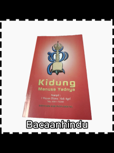 Buku Kidung Manusa Yadnya Agama Hindu I Wayan Diana