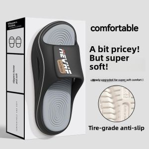 MONLEYTA | Anti-Odor Slip-Resistant Mens Summer Slippers Indoor Bathroom EVA Thick Bottom Sandals Outdoor Wearable Casual Style