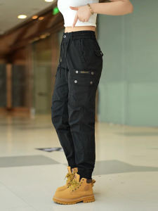 Quần Áo Bảo Hộ Lao Động Nam Mới 2024 Quần Mùa Hè Đa Năng Nhiều Túi Thể Thao Có Vòng Bít Quần Tây Thời Trang Cá Nhân Hóa Mỹ Quần Ống Rộng Thoải Mái