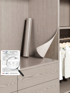 O Margo | Waterproof Moisture-Resistant Anti-Mold Thick Wooden-Style Self-Adhesive Furniture Renovation Stickers