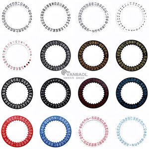 Tương thích với nh35a phong trào lịch nh36 quay số lăn bánh xe ngày phụ kiện đồng hồ