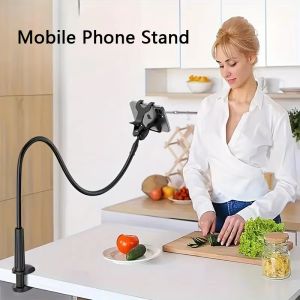 Universal 360° Lazy Desktop Bracket Mobile Phone Mount Holder Stand Flexible Clip For iPhone Samsung Huawei Xiaomi Smart Phone