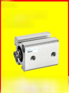 ขนาดเล็กบางนิวเมติกกระบอกด้ายด้านใน Sda12-5x10*15x20/25-30-40-50sb อลูมิเนียม Non-แกว่งอุตสาหกรรมกระบอก