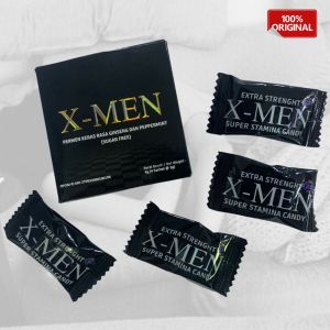 permen XMEN permen sayang istri 1BOX isi4pcs Rasa Mint