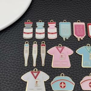 10/20 Chiếc Mặt Dây Chuyền Men Theo Chủ Đề Y Tá Hợp Kim Kẽm Phong Cách Vintage Trang Sức Cho Ngày Y Tá Quà Tặng Tri Ân Cho Nhân Viên Y Tế