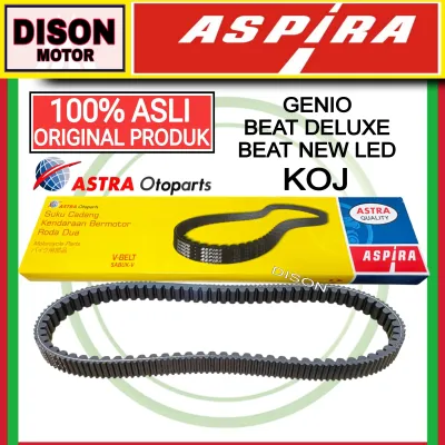 Vanbelt Aspira Genio Beat deluxe Beat New Led KOJ original vbelt vanbel bando Asta Otoparts