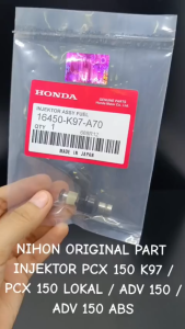 Injektor Original PCX 150 K97 / ADV 150 / ADV 150 ABS / PCX 150 Lokal Original Honda NP688