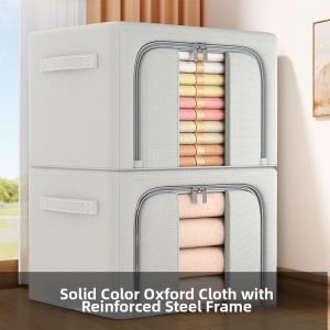 New Transparent Foldable Storage Box
