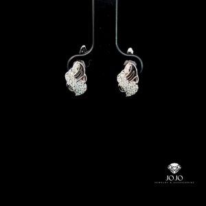 B1642 Bông tai nữ JOJO đính đá cao cấp sang trọng tinh tế - Khuyên Tai
