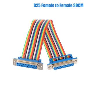 EELHOE | 20/30cm D-SUB DB9 DB15 DB25 Male Female Cable D-SUD Serial Port Connector Adapter RS232 COM Extension Cable