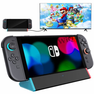 Portable TV Dock Station for Switch 2 (2025) With 4K 120Hz HDMI Adapter/Type C Port/USB Port/100W Charging Game Accessories