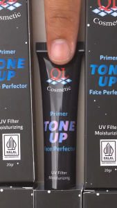 QL Primer Make Up Tone Up Face Perfector 20 Gr Moisturizer Waterproof Tahan Lama