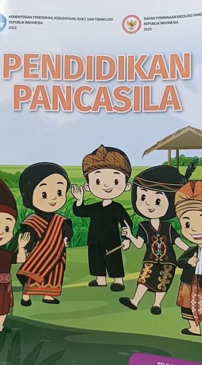 Ori Buku Pendidikan Pancasila Kelas 3 SD Kurikulum Merdeka Kemendikbud ...