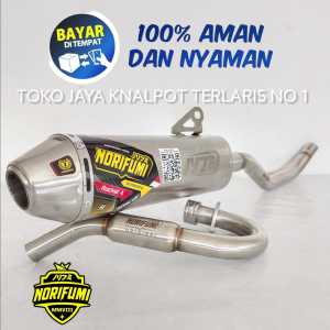 Knalpot Norifumi Rocket 4 bore up Crf150L wr155 D-Tracker Klxbf klx150s Dll