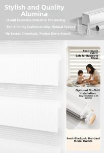 Easy-install Soft Roll-up Light-blocking Waterproof Curtain